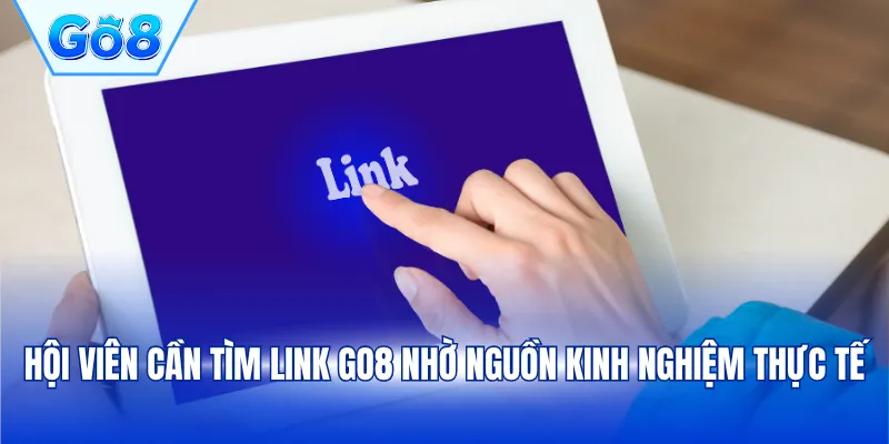 Hội viên cần tìm link GO8 nhờ nguồn kinh nghiệm thực tế 